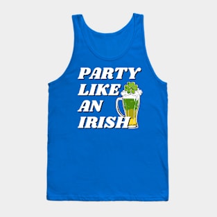 Party Like an Irish Tank Top